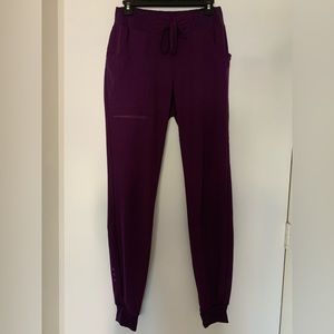 Size small, tall, heart soul brand eggplant joggers. Only worn once